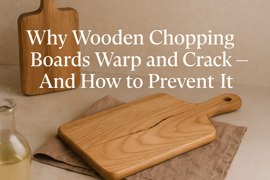 Why Wooden Chopping Boards Warp and Crack — And How to Prevent It