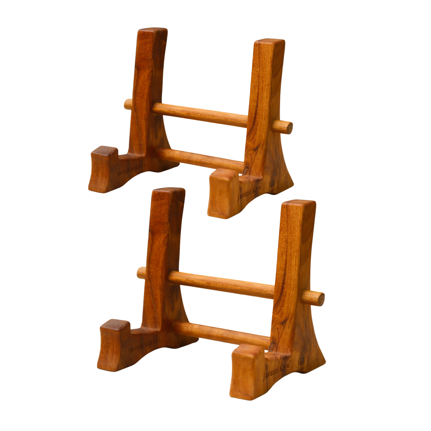 The Solo Stand β Teak Cutting Board Stand | Single L-Shape Slot | Fits Up to 2.4"