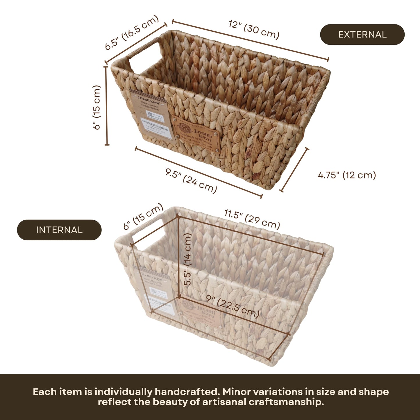 The Hamper — Handwoven Water Hyacinth