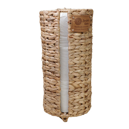 The Vanity — Lidded Water Hyacinth Basket