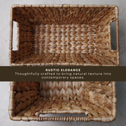 The Hamper — Handwoven Water Hyacinth
