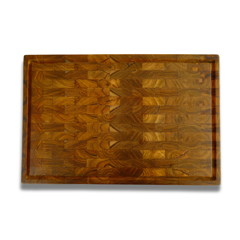 End Grain Premium Teak Chopping Board