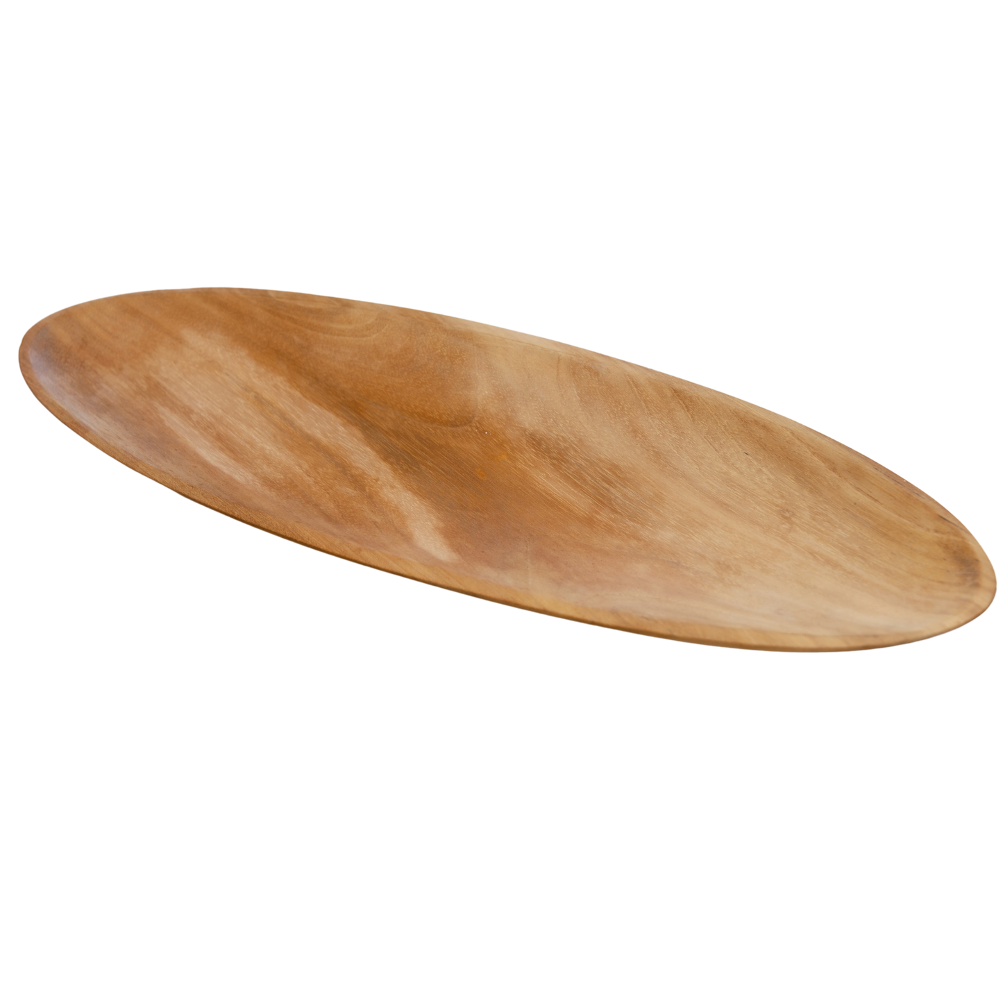 The Harvest Tray — Teak Wood Long Serving Tray | Fruit & Décor Tray