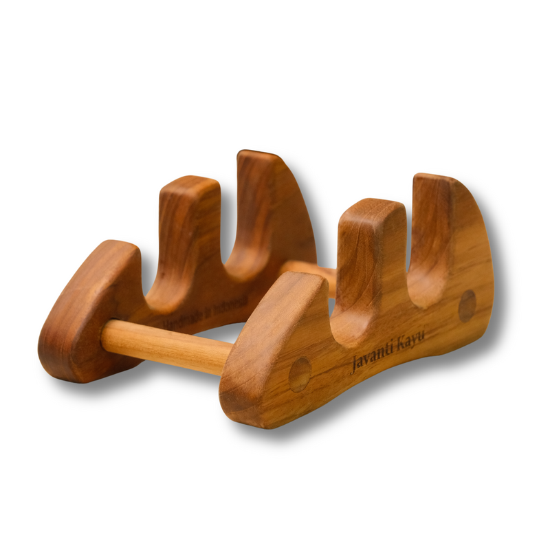 Teak Chopping Board Stand Rack