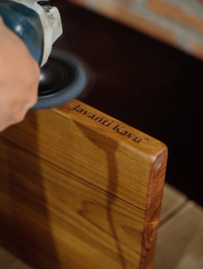 Sanding & Oil Finishing